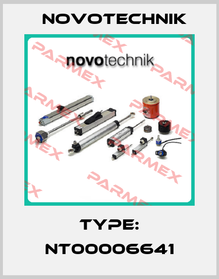 Type: NT00006641 Novotechnik