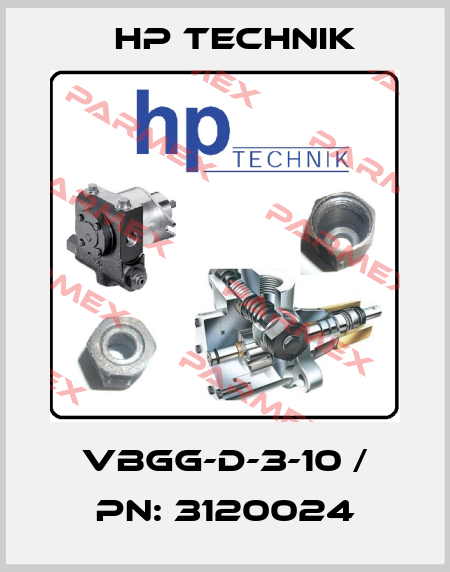 VBGG-D-3-10 / PN: 3120024 HP Technik