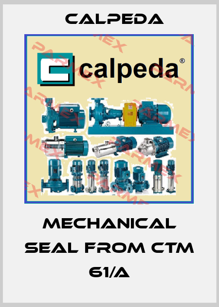 mechanical seal from CTM 61/A Calpeda