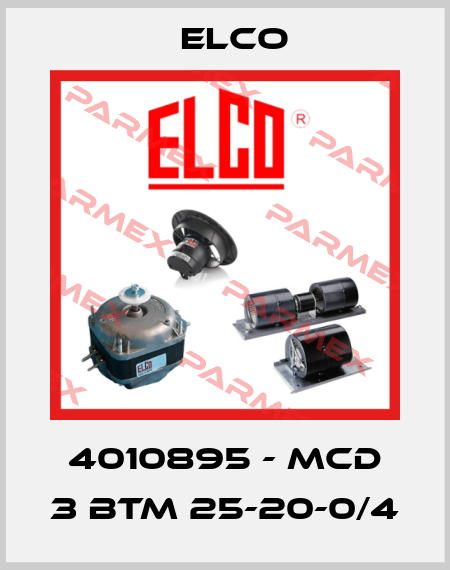 4010895 - MCD 3 BTM 25-20-0/4 Elco