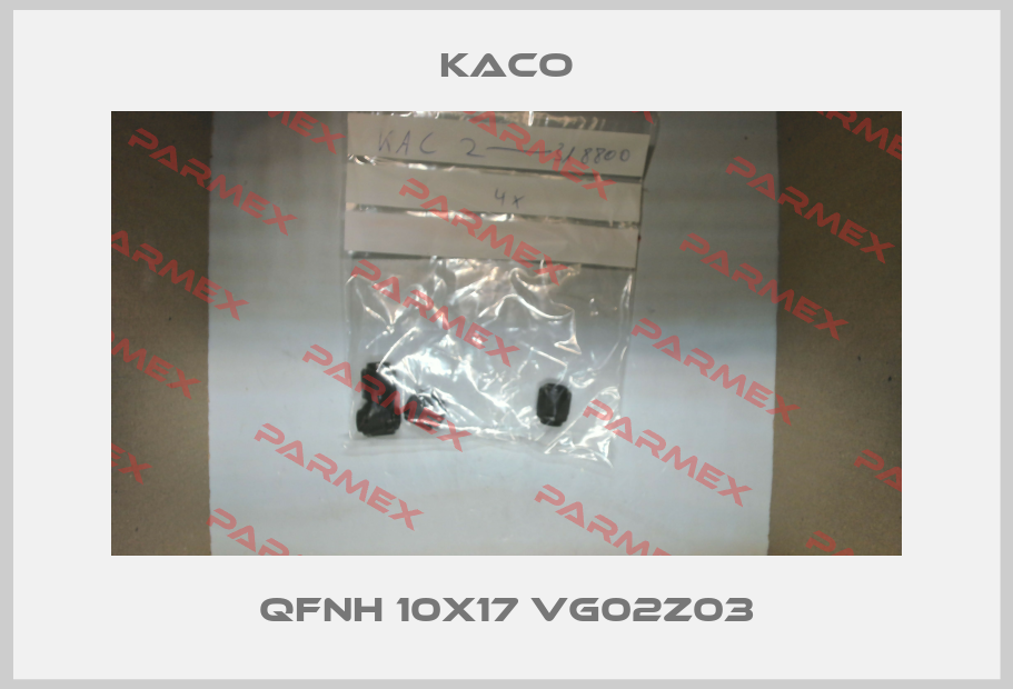 QFNH 10x17 VG02Z03 Kaco
