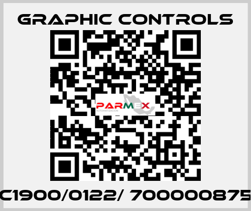 C1900/0122/ 700000875 Graphic Controls