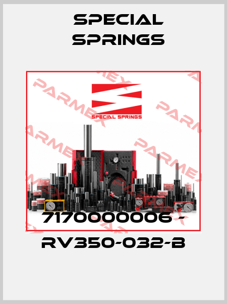 7170000006 - RV350-032-B Special Springs