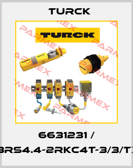 6631231 / VBRS4.4-2RKC4T-3/3/TXL Turck