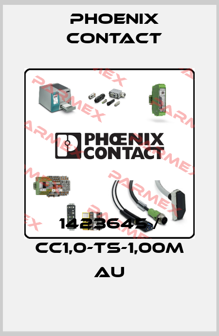 1423645 / CC1,0-TS-1,00M AU Phoenix Contact