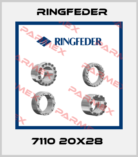 7110 20x28  Ringfeder