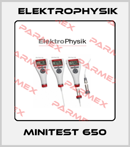 MiniTest 650 ElektroPhysik
