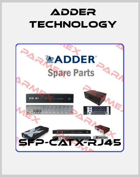 SFP-CATX-RJ45 Adder Technology
