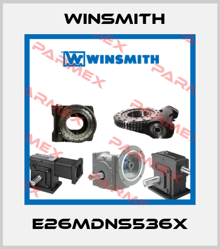 E26MDNS536X Winsmith