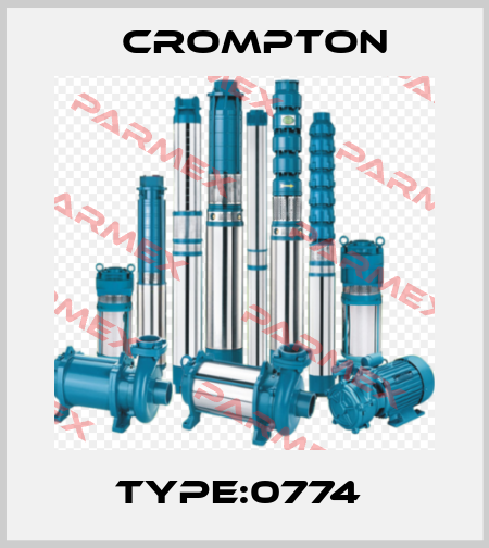 Type:0774  Crompton