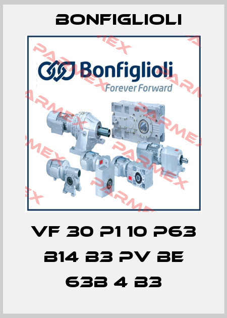 VF 30 P1 10 P63 B14 B3 PV BE 63B 4 B3 Bonfiglioli
