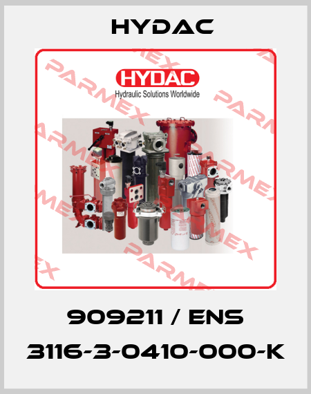 909211 / ENS 3116-3-0410-000-K Hydac