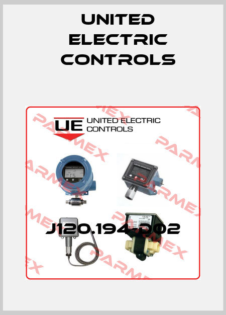 J120.194-D02 United Electric Controls