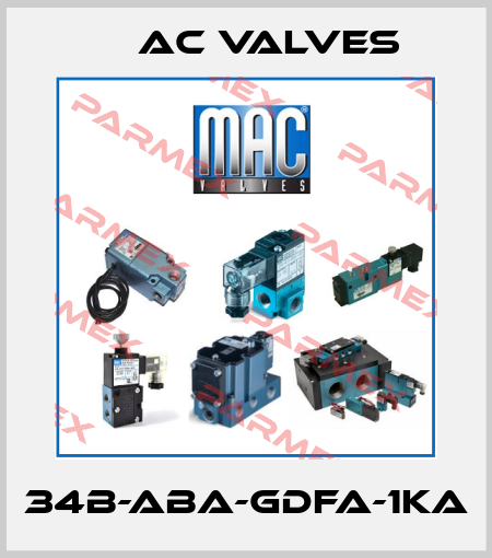 34B-ABA-GDFA-1KA МAC Valves