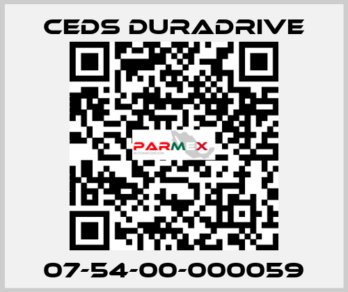 07-54-00-000059 Ceds Duradrive