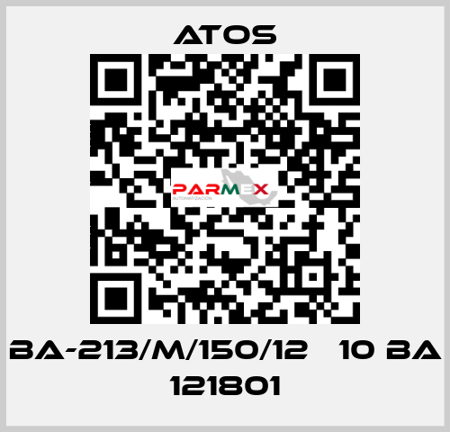 BA-213/M/150/12   10 BA 121801 Atos