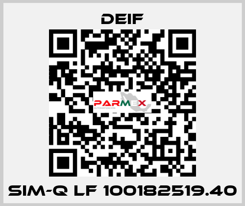 SIM-Q LF 100182519.40 Deif