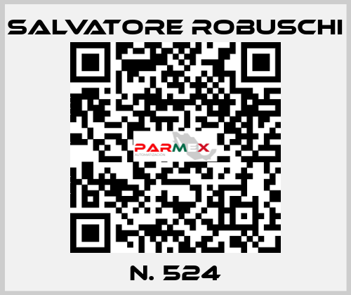 N. 524 SALVATORE ROBUSCHI