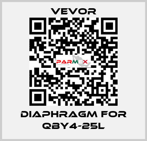 diaphragm for QBY4-25L VEVOR