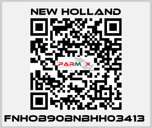 FNHOB90BNBHH03413  New Holland