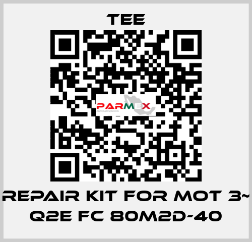 repair kit for Mot 3~ Q2E FC 80M2D-40 TEE