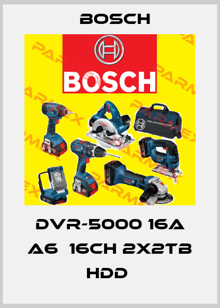 DVR-5000 16A A6  16CH 2X2TB HDD  Bosch