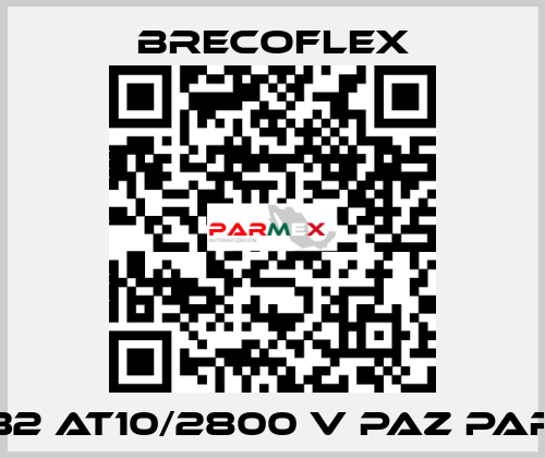 32 AT10/2800 V PAZ PAR Brecoflex