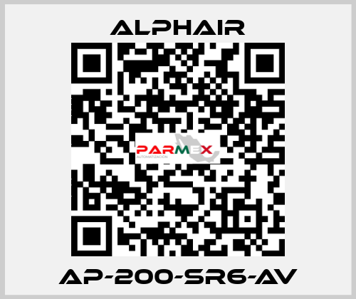 AP-200-SR6-AV Alphair