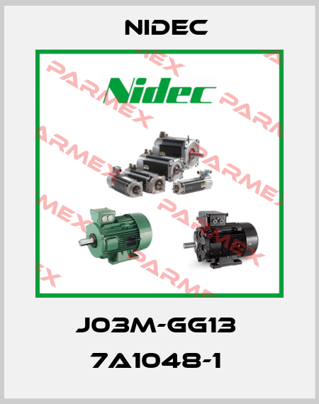 J03M-GG13  7A1048-1  Nidec
