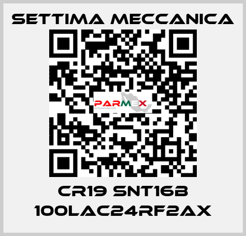 CR19 SNT16B 100LAC24RF2AX Settima Meccanica