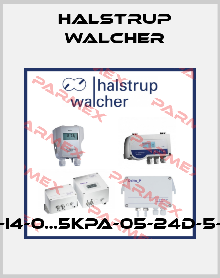 P-I4-0...5kPa-05-24D-5-0 Halstrup Walcher