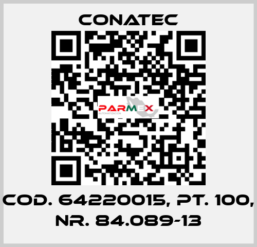 cod. 64220015, pt. 100, nr. 84.089-13 Conatec