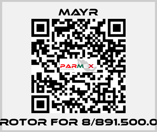 ROTOR for 8/891.500.0 Mayr
