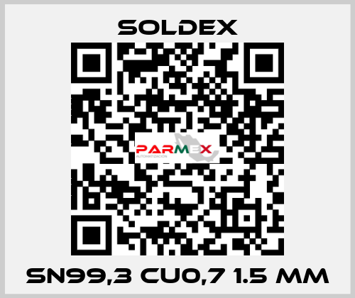 Sn99,3 Cu0,7 1.5 mm SOLDEX