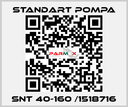 SNT 40-160 /1518716 STANDART POMPA