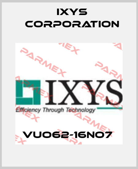 VUO62-16No7  Ixys Corporation
