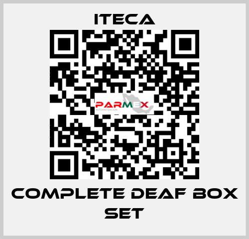 complete deaf box set iteca