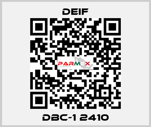 DBC-1 2410 Deif
