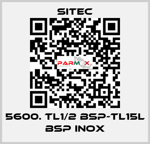 5600. TL1/2 BSP-TL15L BSP inox SITEC