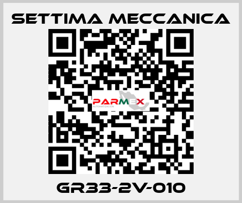 GR33-2V-010 Settima Meccanica