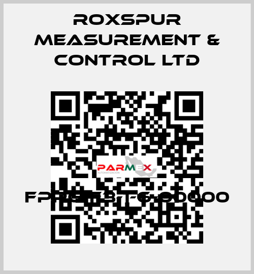 FPPG-F3-1-6-00000 Roxspur Measurement & Control Ltd