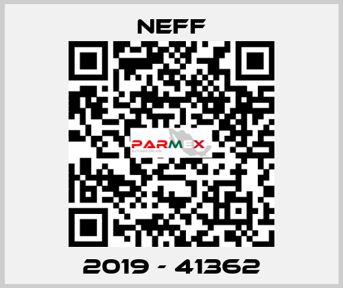 2019 - 41362 Neff