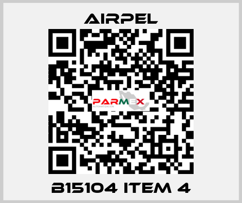 B15104 ITEM 4 Airpel