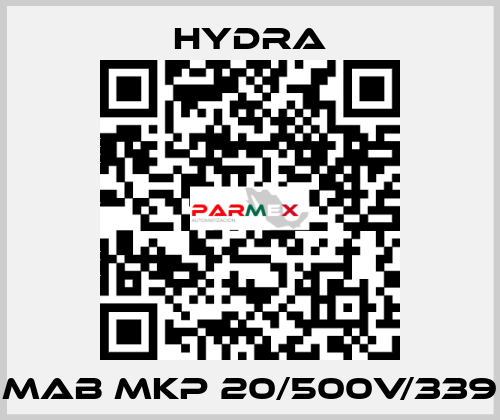 MAB MKP 20/500V/339 Hydra