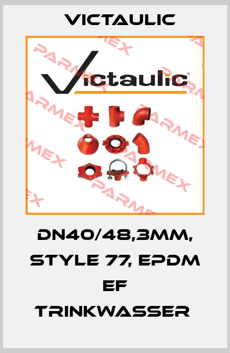 DN40/48,3mm, Style 77, EPDM EF Trinkwasser  Victaulic