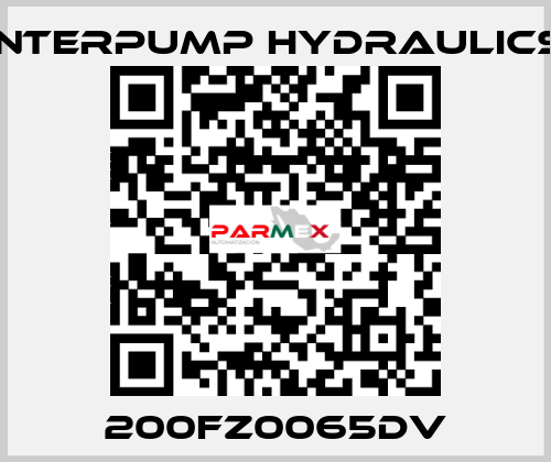 200FZ0065DV Interpump hydraulics