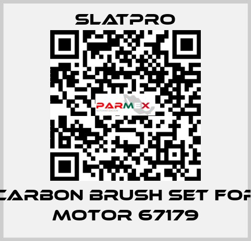 Carbon Brush Set for motor 67179 SlatPro