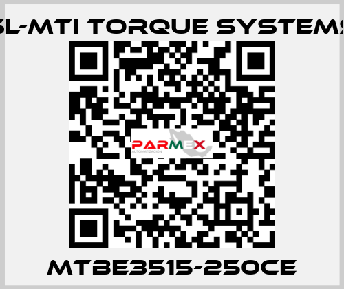 MTBE3515-250CE SL-MTI Torque Systems