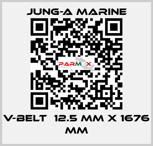 V-belt  12.5 mm x 1676 mm JUNG-A MARINE