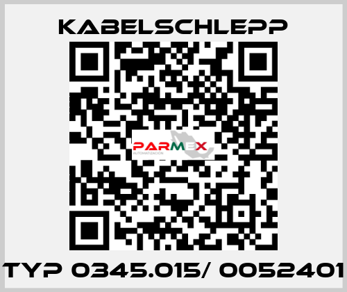 Typ 0345.015/ 0052401 KabelSchlepp